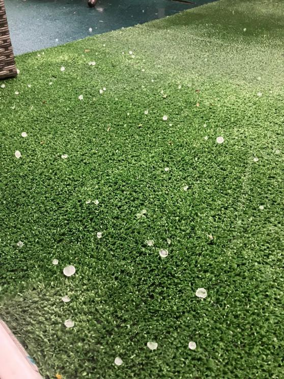 Hagel in Laa an der Thaya (NÖ)
